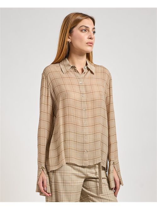 Camicia donna Patrizia Pepe fantasia checked PATRIZIA PEPE | 8C0817-AN113FG14